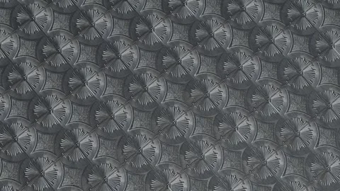 Diamond Embossed Black Tile Loop Stock Footage 319884464