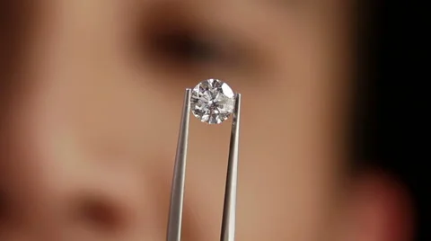 Diamond examination Diamond grading Stock Footage 68044863