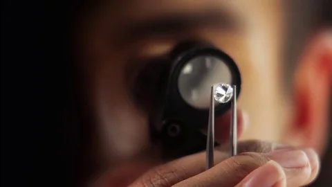 Diamond examination, Diamond grading 動画素材 83952270