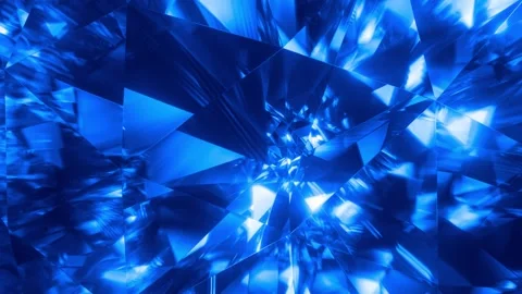 Diamond facets abstract refractions background Stock Footage 282094130