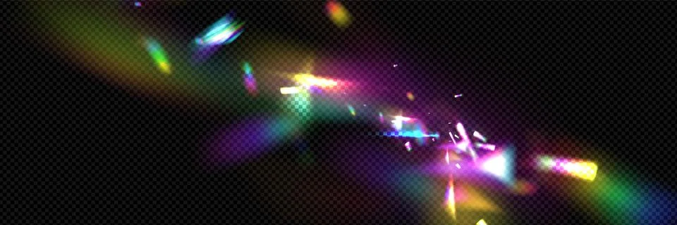Diamond flare overlay effect Illustrazione stock