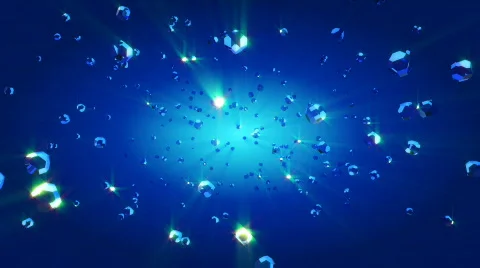 Diamond flow Stock Footage 420215