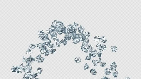 Diamond Fountain Stock Footage 187280489