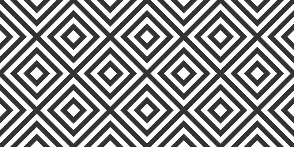 Diamond Frame Seamless Vector Pattern 스톡 일러스트