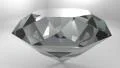 Diamond gemstone gem stone spinning wedding background loop HD Footage