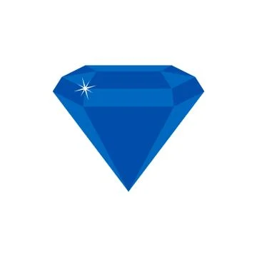 Diamond gemstone Stock Illustration