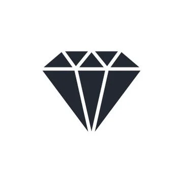 Diamond gemstone Stock-Illustration