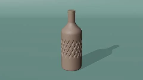 Bottle Lock | 3D model