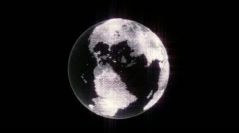 DIAMOND GLOBE - HD 1080 P Stock Footage 11090190