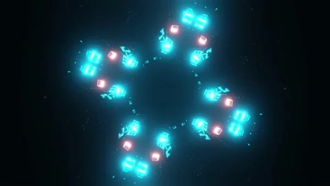 Diamond Glow 4K Video stock 147748911