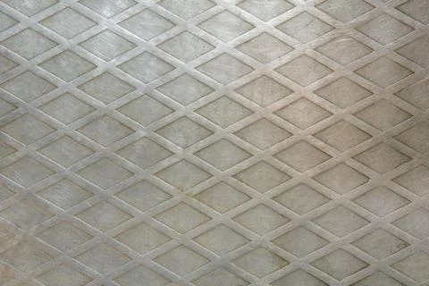 Diamond grid pattern on the metal. rough surface texture Stock Photos