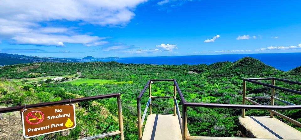 Diamond head Stock Photos