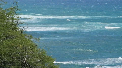 Diamond Head Waves Video stock 42104647