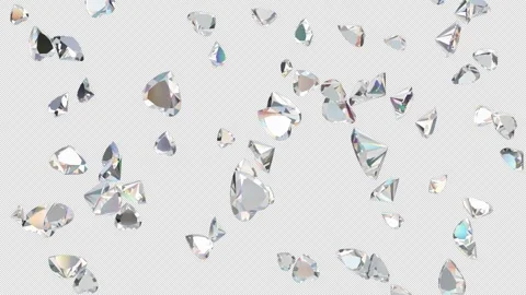 Diamond Heart Fall Stock-Footage 301613121