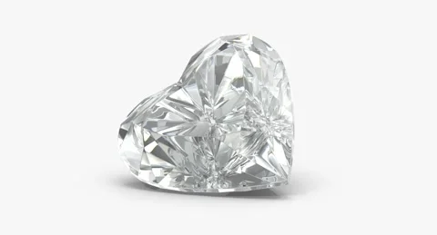 Diamond Heart Video stock 285041174