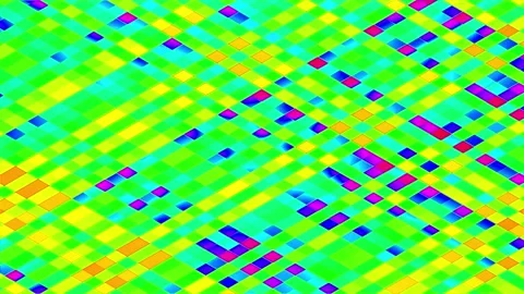 Diamond hi-tech strips rainbow multicolor- Video stock 201735838