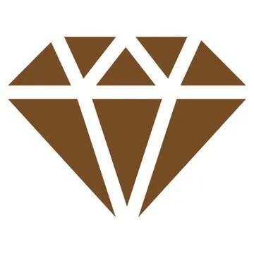 Diamond Icon from Commerce Set Stock Illustration