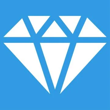 Diamond Icon from Commerce Set Illustrazione stock