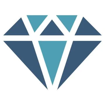 Diamond Icon from Commerce Set Illustrazione stock