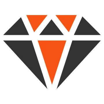 Diamond Icon from Commerce Set 스톡 일러스트