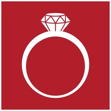 Diamond icon design template Illustrazione stock