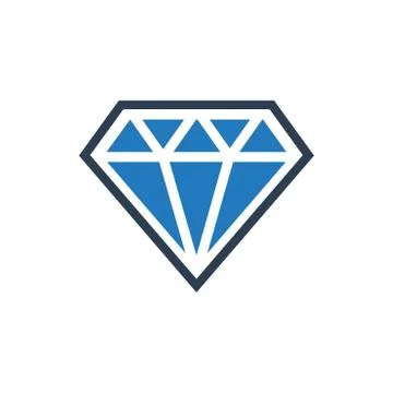 Diamond Icon Stock Illustration