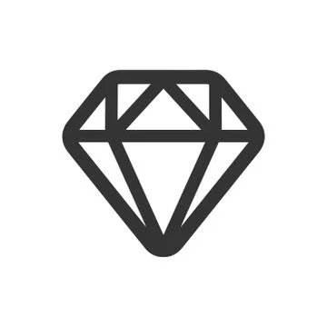 Diamond Icon Stock Illustration