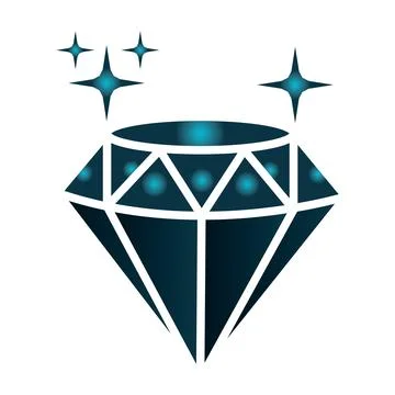 Diamond icon Stock Illustration