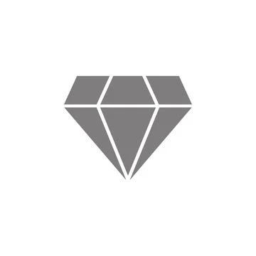 Diamond icon. Web Icon. Premium quality graphic design. Signs, outline symbols Stock Illustration