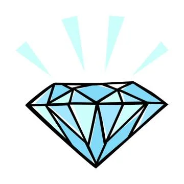 Diamond Stock Illustration