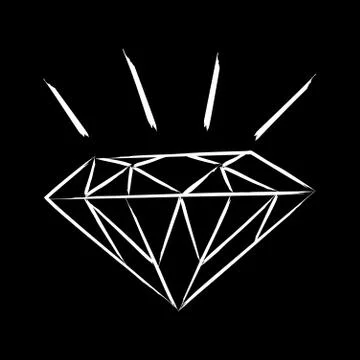 Diamond Stock Illustration