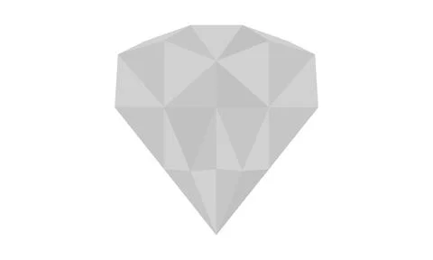 Diamond illustration Stock Illustration