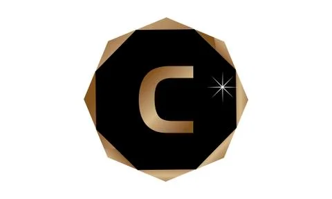 Diamond Initial C Stock-Illustration