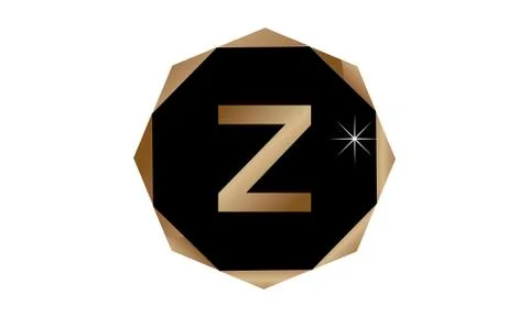 Diamond Initial Z Stock-Illustration