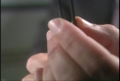 Diamond Inspection 2 Stock Footage 94928