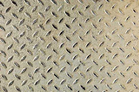 Diamond iron plate Stock Photos