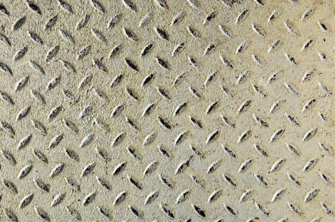 Diamond iron plate Stock Photos