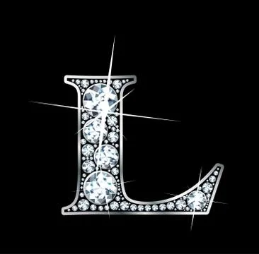 Diamond "L" Stock Illustration