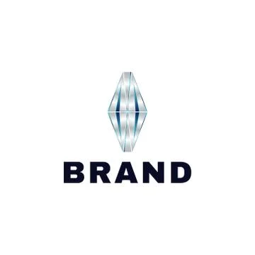 Diamond logo Stock Illustration