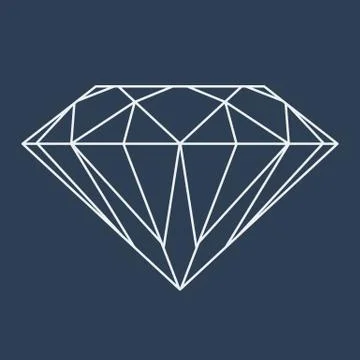 Diamond logo vector Stock Illustration