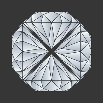 Diamond logo vector Stock Illustration