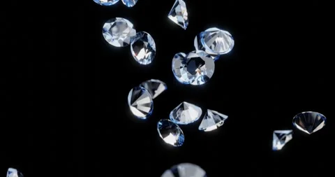 Diamond looping background Video stock 303096064