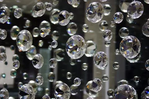 Diamond Mirror 스톡 사진