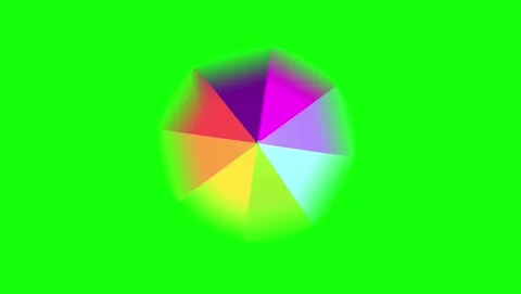 Diamond Moving on Green Screen Chroma Key Background Stock Footage 339327960
