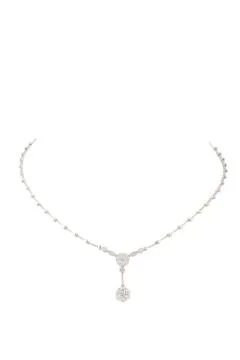 Diamond necklace Stock Photos