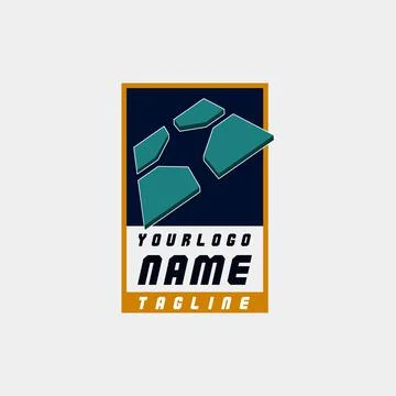 Diamond Pad Logo Stock Illustration