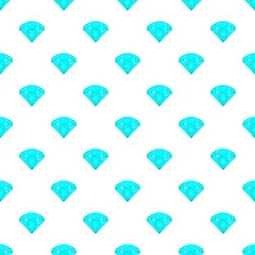 Diamond pattern, cartoon style Stock Illustration