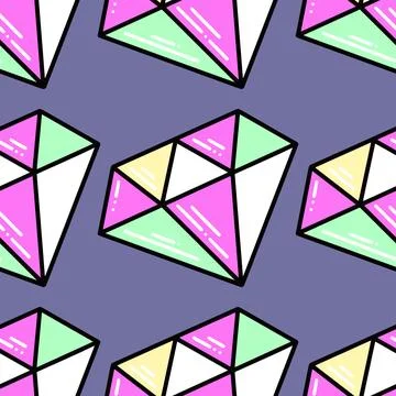 Diamond pattern Stock Illustration