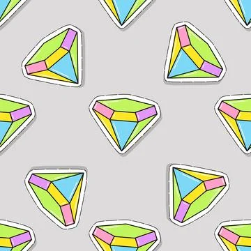 Diamond pattern Stock Illustration