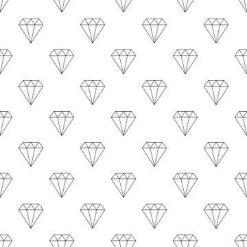 Diamond pattern seamless Stock Illustration
